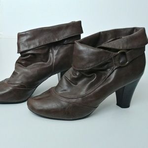 Madden Girl Brown heeled Ankle Boots